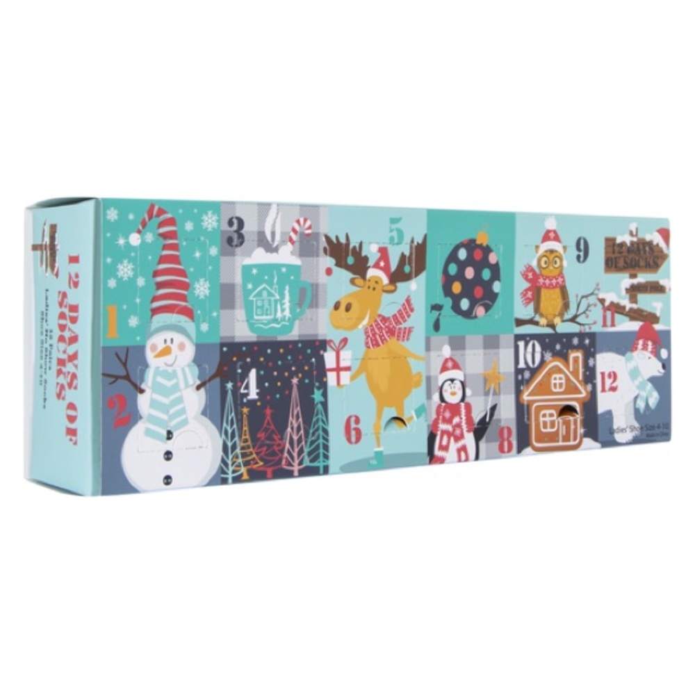12 days of Christmas socks